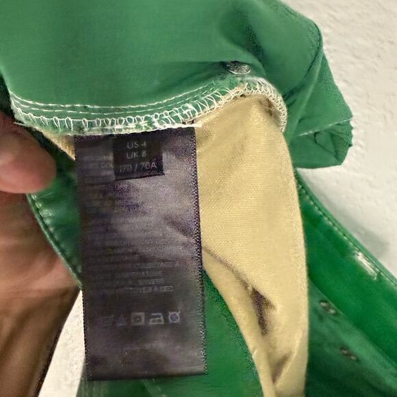 Free People The it Factor Vegan Pants in green Boho Hippie Pop of Color Goblin - Picture 7 of 9